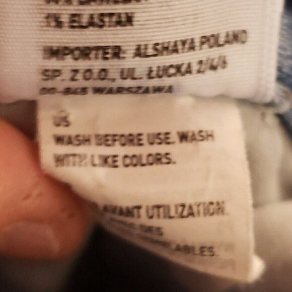 American Eagle Women's Artist Crop Light Wash Distressed Jeans 0 - Picture 9 of 10